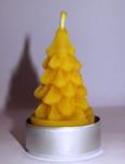 Bienenwachsteelicht - Weihnachtsbaum